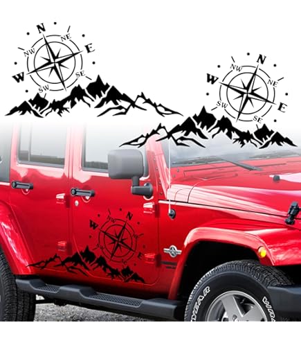 Grafiche Adesive per Fuoristrada Off Road 4X4 Jeep | Copione