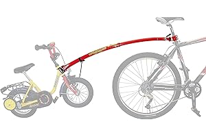 Trail-Gator Tandem-Stange, rot