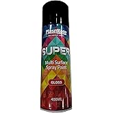 Plasti-kote PKT1100 1100 400ml Super Gloss Spray Paint- Super Black (Packaging may vary)