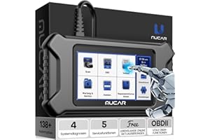 ‎MUCAR Diagnosegerät Auto, MUCAR CS4 OBD2 Diagnosegerät, 2024 KFZ Auslesegerät mit 4 Systemdiagnosen (ABS/SRS/ECM/TCM)+5 Servicefunktionen (Öl, EPB, SAS, TPMS, ETS), Android 7.0 Kostenlos Aktualisierungen
