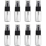 UOOOM 8 PCS 10 ml Flacone Spray di Viaggio Set Trasparente Vuota Plastica Atomizzatore Spray Bottiglia