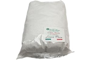 SEAT FLOR sabbia per acquari, sabbia fondo acquari colorata 5 colori disponibili (Bianco)