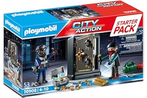 PLAYMOBIL City Action 70908 Starter Pack Włamanie do sejfu, od 4 lat