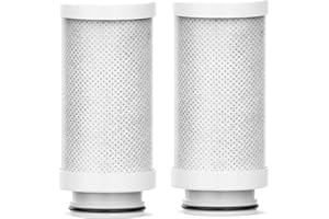 XNTONG - Water Filter Replacement cartridges, Carbon Fibre Filter Replacement, ​ tap Filtration System, Carbon Block Activated Carbon Filter (Carbon Fibre Filter x 2)