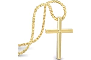 SERASAR Premium Collana Uomo [Trust] | Acciaio chirurgico inossidabile 316L | Impermeabile | Catena solida | Chiusura sicura | Tre colori | Portagioie incluso