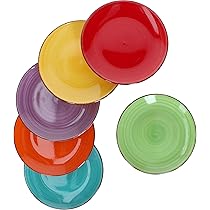 MamboCat Rome blauw en wit, set van 6 koffiemokken, 320 ml, H