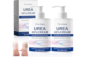 ZNNHNN Crema Urea 2PCS, Urea Piedi, Piedi Arricchita con, Crema piedi secchi screpolati, per Mani, Talloni, Gomiti, Unghie e Ginocchia
