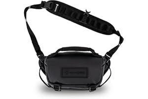 WANDRD Rogue Sling 3L Bag - Leichte, verstellbare, wetterfeste Kamera & Everyday One Strap Sling Bag (Y7-87G8-43G8), Schwarz, 3XL, Kuriertasche