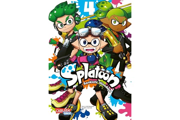 Splatoon 4: Das Nintendo-Game als Manga! Ideal für Kinder und Gamer!