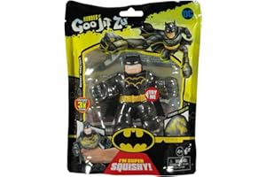 Heroes of Goo Jit Zu Coffret héros DC Batman - Héros Souples, gluants et élastiques Noir/Jaune