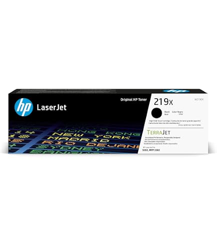 Cartuchos De Tóner Negro 219A (Con Chip) - Paquete De 2, Compatibles Con HP Color LaserJet Pro MFP 3302/3202
