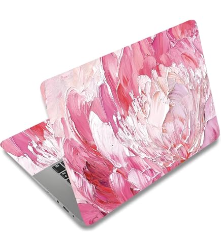 SUPERDANT Adesivo Per Laptop Stay Positive | Pellicola Protettiva In Vinile Con Testo Motivazionale Per Notebook 12-15,6 Pollici