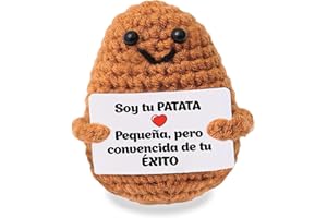 O³ Patata de Decoración Positiva - Regalo Original y Divertido | Decoración Hogar | Idea Graciosa | Cumpleaños y Fiesta | Niña Niño Mujer Hombre Hermano Hermana Amigo | Sorpresa Oficina Compañero