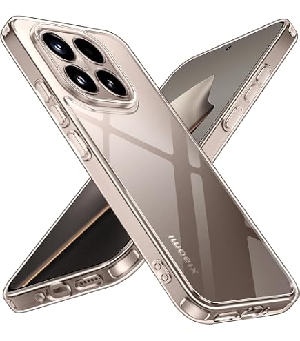 Coque Transparente Pour Xiaomi 15T Avec 2 Protections Écran Verre Trempé - TPU Fin Antichoc Et Anti-Rayures
