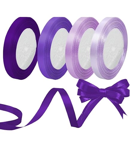 Ruban de satin de 6 mm de couleur unie pour travaux manuels, emballage cadeau, ballons, projet de couture, nœuds pour cheveux et décoration de gâteaux (6 mm, bleu marine