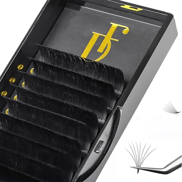 Selbstfächernde Wimpern Easy Fan – Volumen-Lashes 2D Bis 20D, 0,07mm, D-Curl, Vorgeklebt – Perfekt Für Natürlich Voluminöse Looks