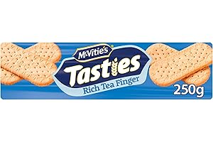 McVitie's Tasties Rich Tea Finger Biscuits, 250 g (Pack of 1)