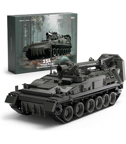 Panzer VIII Maus – Set De Construction 2127 Pièces, échelle 1/??, 42 Cm De Long, Char Allemand WWII, Compatible Grandes Marques, Cadeau Militaire 14+