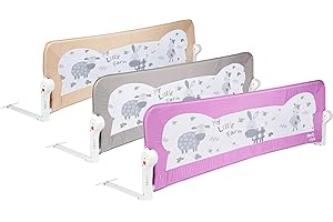 ib style® My Little Farm | Barrière de Lit | Varaitions et diménsions différents |180cm Gris