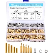 Kit Distanziali M2.5 In Ottone - 486 Pezzi, Maschio/femmina, Per PCB E Elettronica - Foto 10