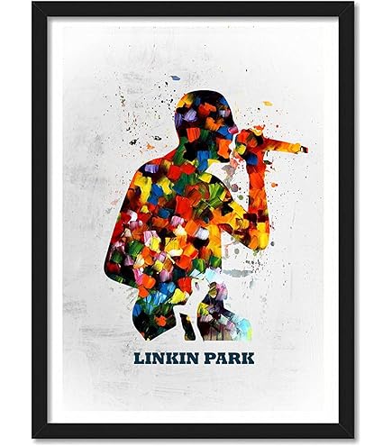Linkin Park Poster - 12x18 Inches | 170 GSM Gloss Finish | High