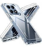 Xiaomi 14T Pro 5G Hülle – 5-in-1 Set Mit Bildschirm- & Objektivschutz + Klare Silikon Case | 360° Rundumschutz