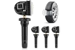 DOYFAY 4Pcs TPMS Tyre Pressure Sensors, Tire Pressure Monitoring Sensors OE1862980, 2036832, 2318530 for Car Tyre Pressure System Replacement for Ford/Ecosport/Fiesta/Focus/B-/C-/KA/KUGA/Mondeo/Ranger