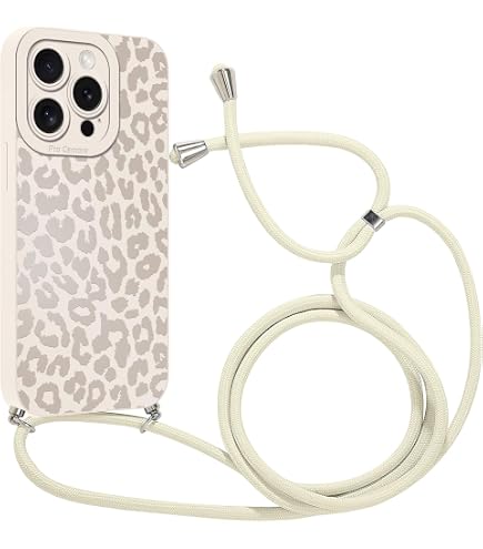 Coalbooliy Cover per iPhone 12 Pro 6,1 con Cordino per Cellulare, Custodia Silicone con Regolabile Collana Sottile Morbida Case Protezione della fotocamera Antiurto con Necklace, Nero