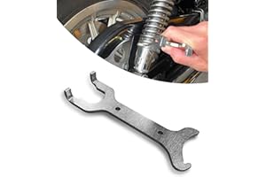FLYINGWING Chiave inglese regolabile ammortizzatore posteriore, in acciaio ad alta resistenza, compatibile con Harley Davidson Sportster Touring Softail Dyna (RSASWT), metrica