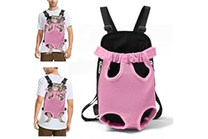 PETCUTE Sac à Dos pour Chien Petit Sac de Transport pour Chat Chien Sac à Dos pour Chien Randonnee Sac a Dos pour Porter Chien