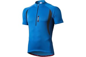 MEETWEE Herren Radtrikot Fahrradtrikot Kurzarm/Langarm, Fahrradbekleidung Fahrrad Trikot T Shirt für Männer, Atmungsaktive Cycling Jersey Schnell Trocknen Radsport Bekleidung