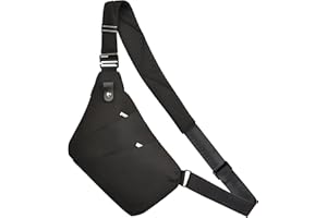 OSOCE Umhängetaschen Herren Wasserfeste Mini Bauchtasche Mehrere Taschen Schultertasche Anti-Diebstahl Sling Bag Crossbody Tasche Brusttasche für Männer und Frauen