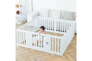 Gupamiga Parque Infantil Bebe 150 x 150 cm, Corralito para Niños y Niñas, Parque de Juegos para Bebe PLP-WL071-11