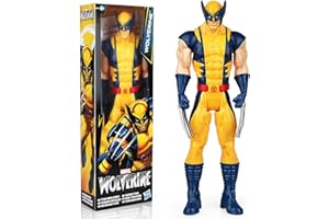 Xingsky Wolver-ine Figur 30 cm, Actionfigur Mar-vel Aveng-ers Spielzeug Filmfans Sammlung, Geburtstag, Aveng-ers Spielzeug für Kinder ab 3 Jahren