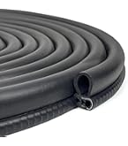 Afdichtprofiel voor douchedeur 8 mm zwart Afdichtprofiel voor douchedeur 8 mm zwart