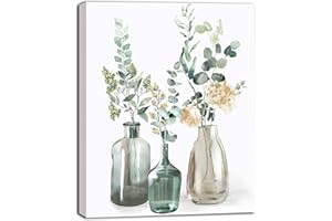 Komicea Malen Nach Zahlen Erwachsene Blume, DIY Ölgemälde Leinwand Set mit Pinsels und Farbe, als Geburtstag Weihnachten Geschenk für Frauen Home Deko (40x50cm, Ohne Rahmen)