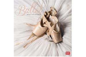 Legami Kalendarz ścienny na rok 2026, balet, duży kalendarz ścienny, 12 miesięcy i planer roczny, w 6 językach, miejsce na notatki, znaki zodiaku, święta międzynarodowe, 30 x 29 cm