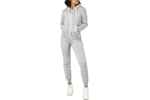 Eight 2 Nine Damen Sweat Overall Einteiler Onesie