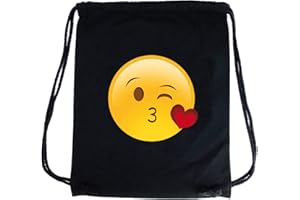 PREMYO Sac à Dos Sport à Cordon - Sac de Gym École Collège Femme Fille - Léger Pratique à Vélo Impression