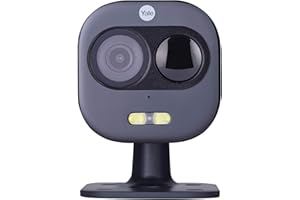 Yale SV-DAFX-B Front Door Camera - Spotlight And Siren Alarm, Motion Detector, Night Vision, Two-Way Talk, HD Live Viewing - App Controlled, Stand Indoor Use [Works With Alexa]