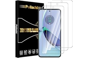 Pollachi Ochraniacz ekranu do Motorola Moto G84 [3 sztuki] folia ze szkła hartowanego, twardość 9H, nietłukąca, odporna na odciski palców, bez pęcherzyków powietrza, folia ochronna zaprojektowana dla
