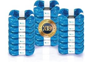 AKAMBO® PAQUETE DE 18 RECAMBIOS Papelera Pañales | Tomme Tipee recambios | Compatible Con Tomme Tipee Sangenic Tec+Simplee Sangenic + Twist & Click (Compatible Con Todos)