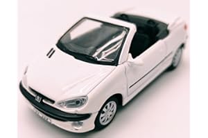 HTC EQUIPEMENTS HTC - Peugeot 206 CC CARARAMA 1/43 Blanche