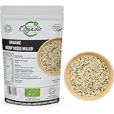 Organic Hemp Seeds Hulled 900g | Raw, Non-GMO, Vegan, Gluten-Free, High in Protein & Omega-3 | Superfood for Smoothies, Salad