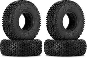 INJORA Däck 0,7" XHX Pin 40 * 14 mm för 1/30 Axial SCX30 (T7021)