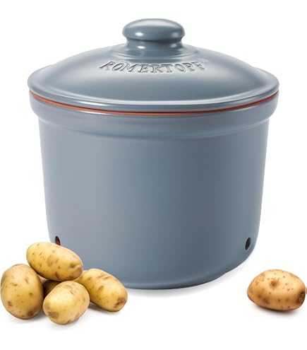 Römertopf Maxi Plus Pot De Fraîcheur En Céramique 5,5 L - Argile Respirante Pour Légumes Et Pommes De Terre