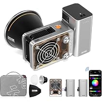 ZHIYUN RGB Videolicht Molus X60 RGB Pro 60W mit 2 * Akku 2550mAh ...