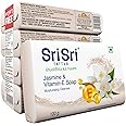 Sri Sri TATTVA shuddhta ka naam Jasmine & Vitamin E Soap | A Moisturising Cleanser | Buy 6 Get 2 Free | 100gm Each