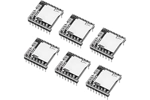 Dfplayer MP3 Mini Lettore Modulo AYWHP 6 PCS TF U Disk Scheda DFPlayer Audio Voce Musica Modulo compatibile con Arduino
