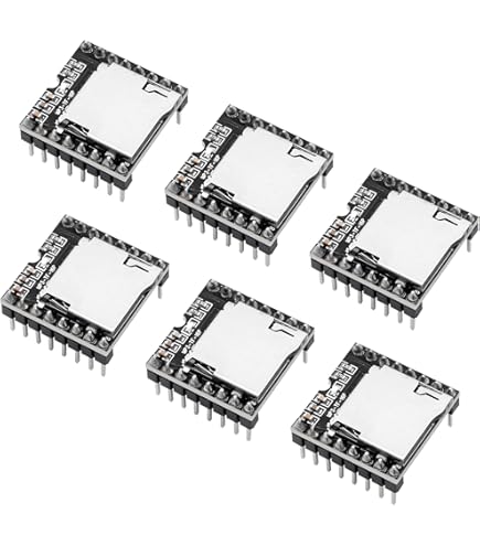 Modulo Lettore MP3 DFPlayer Mini - Scheda Di Decodifica Audio Per Arduino, Supporta SD Card E USB - Foto 6